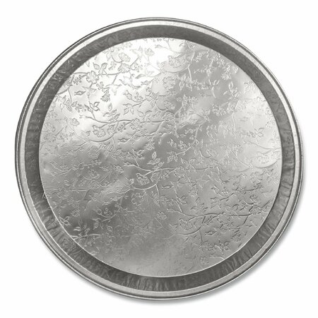 Hfa Aluminum Embossed Tray, 16in. Diameter, 25PK 2013100